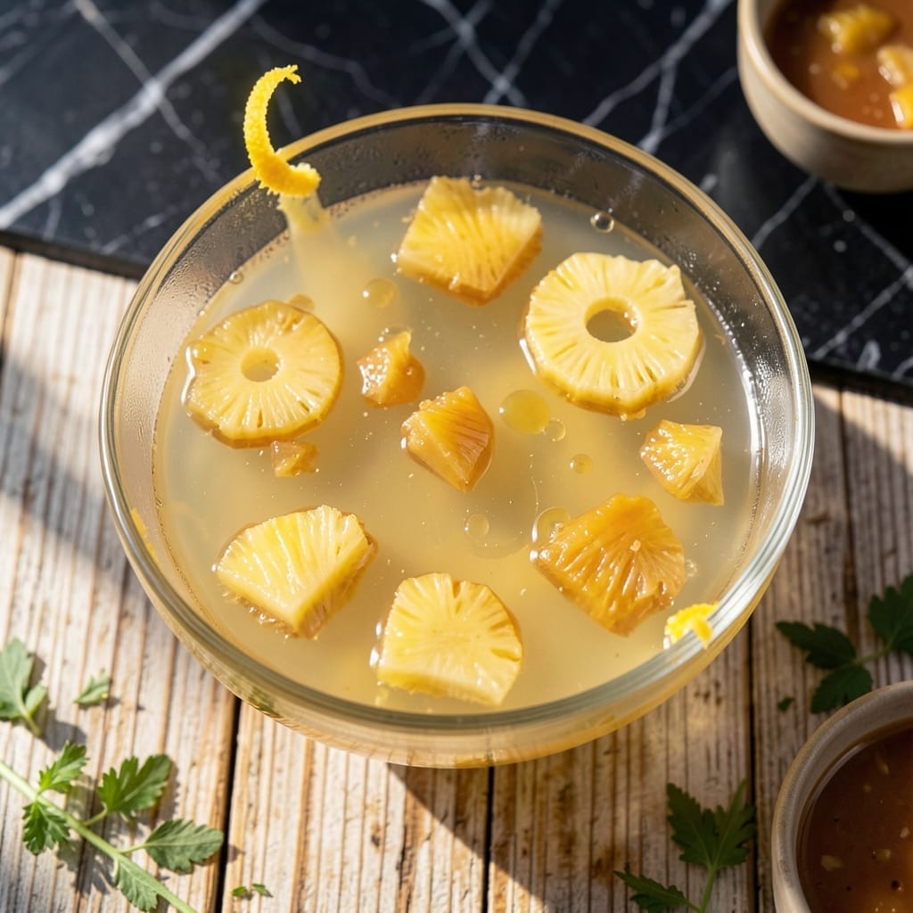 Pineapple Gelatin Recipe: Tropical Wobble in Every Bite Pineapple Gelatin Recipe: Tropical Wobble in Every Bite