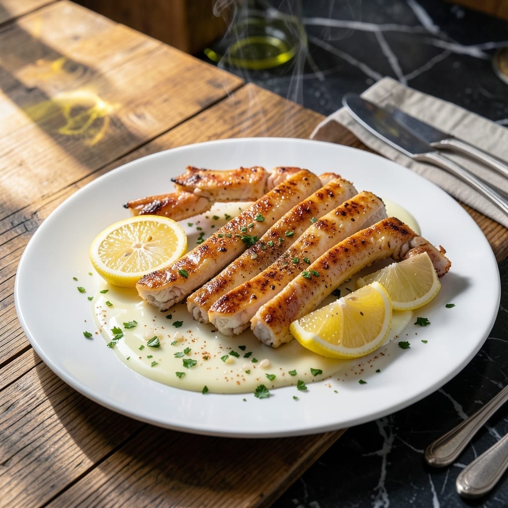 Surimi Snow Crab Legs Recipe: Flaky Imitation Crab With Butter Garlic Glaze Surimi Snow Crab Legs Recipe: Flaky Imitation Crab With Butter Garlic Glaze