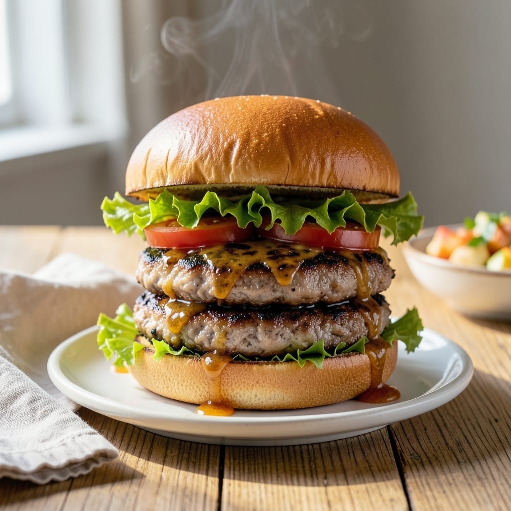 Easy Turkey Burger Recipe Grill