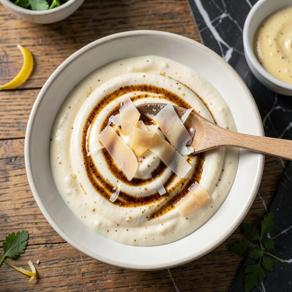 Original Caesar Salad Dressing Recipe No Anchovies: Creamy Parmesan Emulsion Without the Fish Original Caesar Salad Dressing Recipe No Anchovies: Creamy Parmesan Emulsion Without the Fish