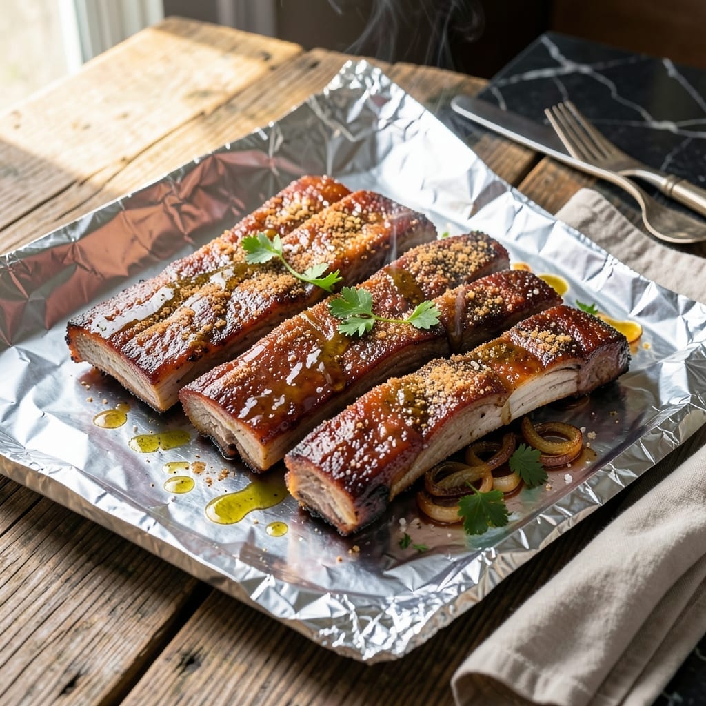 Oven Baked Ribs Recipe in Foil: Fall-Off-The-Bone Tenderness With Minimal Effort