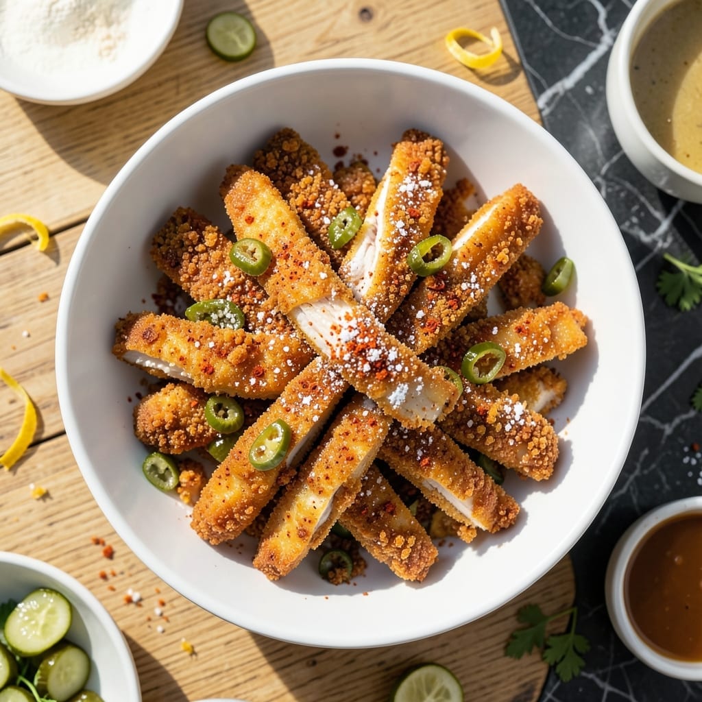 Chick Fil A Strips Recipe: Crispy Breading With Juicy Chicken Inside Chick Fil A Strips Recipe: Crispy Breading With Juicy Chicken Inside