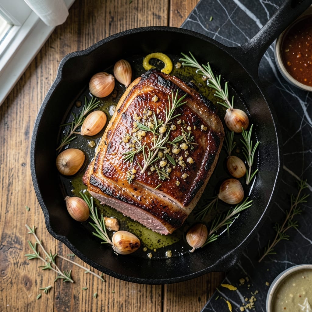 Top Sirloin Tip Roast Recipe: Melt-in-Your-Mouth Beef with Garlic-Herb Crust