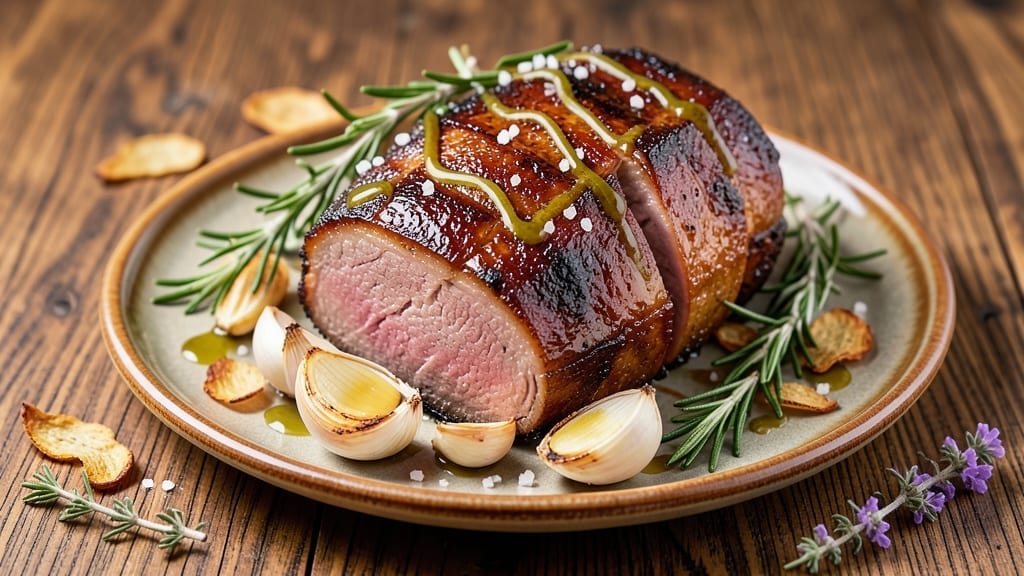 5-Star Pork Loin Roast Recipe: Herb-Crusted Masterpiece with Juicy Pink Core