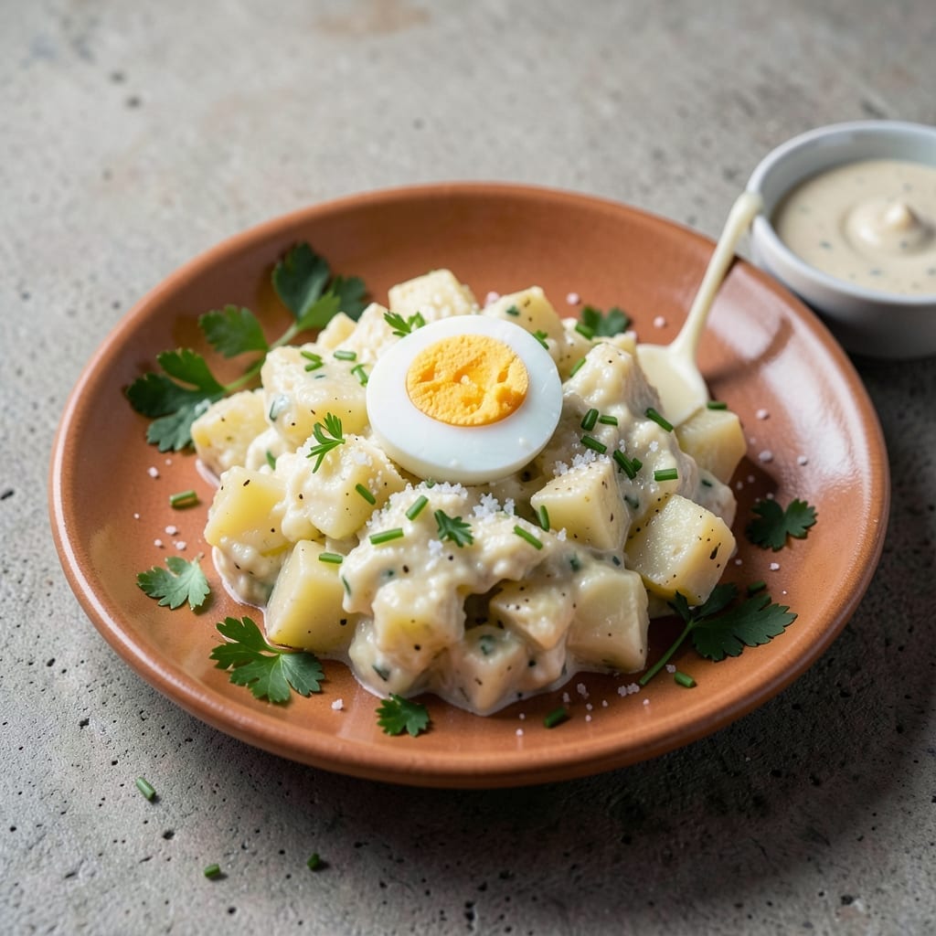 Classic Potato Salad Recipe With Egg: Old-Fashioned Creamy Picnic Staple