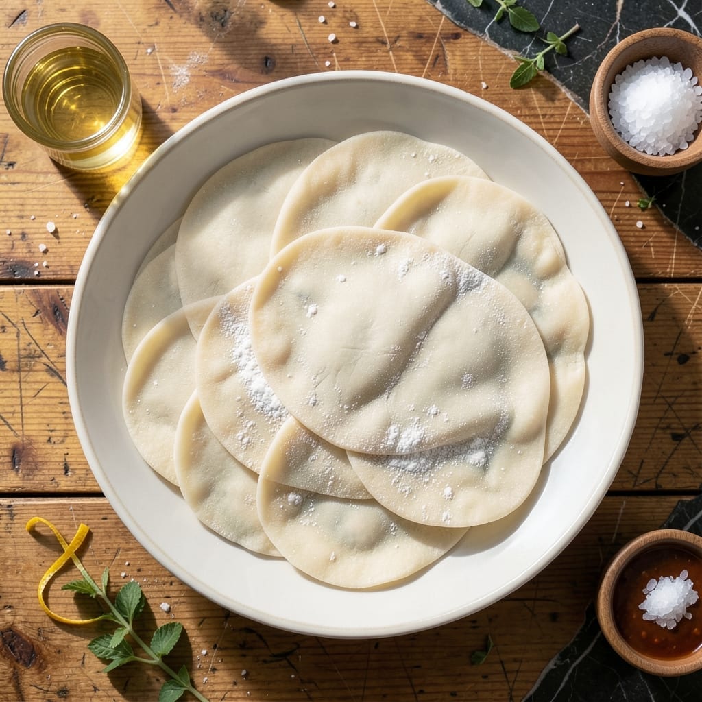 Potsticker Wrappers Recipe: Thin and Elastic Homemade Dough