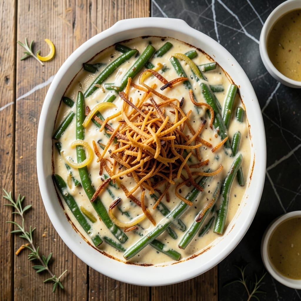 Green Bean Casserole Recipe Bon Appétit: Classic Creamy Side With Crispy Onion Crunch