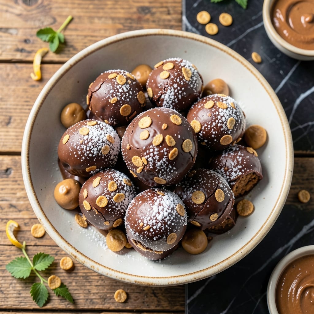 Recipe For Chocolate Covered Peanut Butter Balls With Rice Krispies: No-Bake Holiday Treats Recipe For Chocolate Covered Peanut Butter Balls With Rice Krispies: No-Bake Holiday Treats