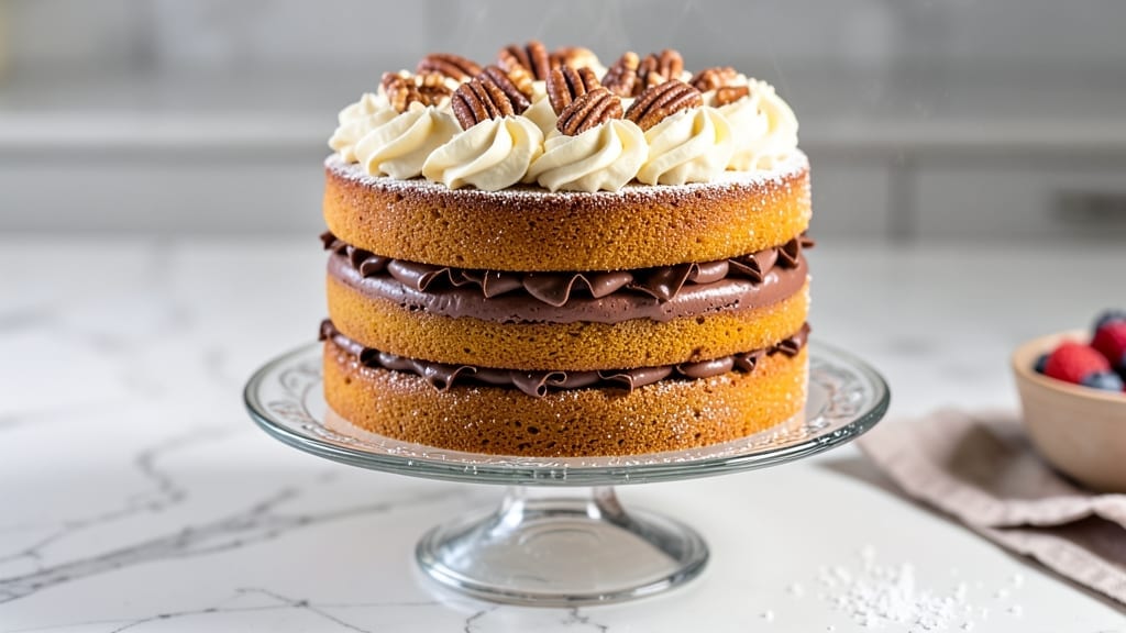 3 Layer Pumpkin Cake Recipe: Spiced Moistness With Cream Cheese Swirl