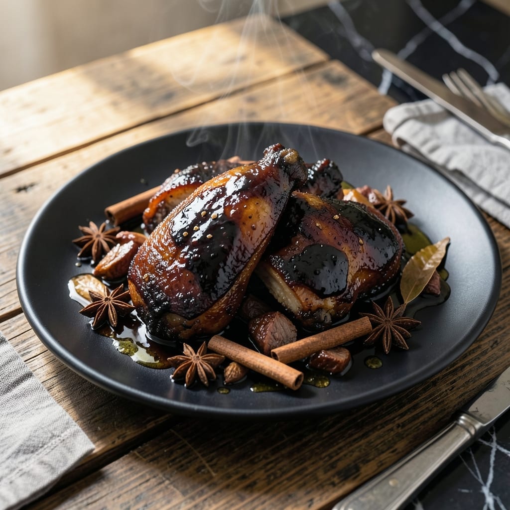 Recipe for Black Chicken: Silky Dark Meat With Aromatic Spices Recipe for Black Chicken: Silky Dark Meat With Aromatic Spices