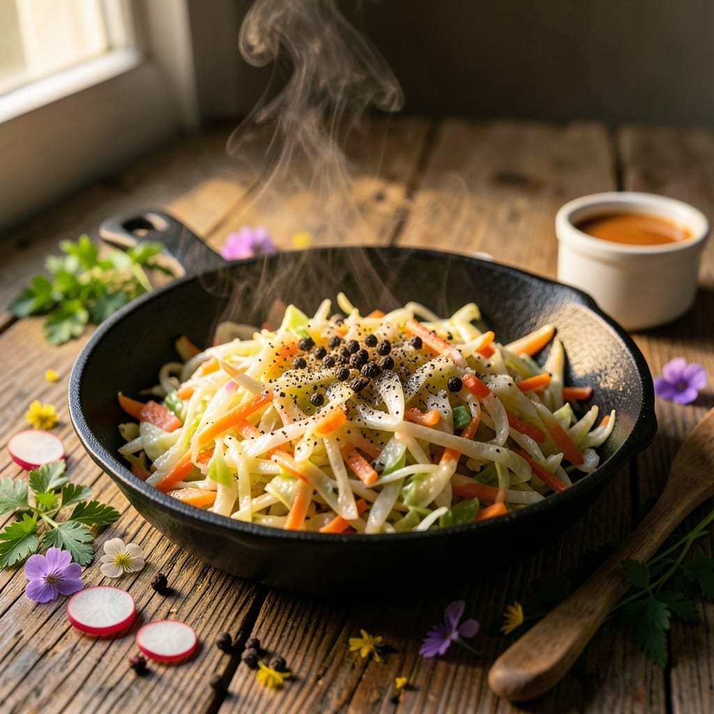 Recipe for Basic Coleslaw: Crisp Veggies in Tangy Dressing Recipe for Basic Coleslaw: Crisp Veggies in Tangy Dressing