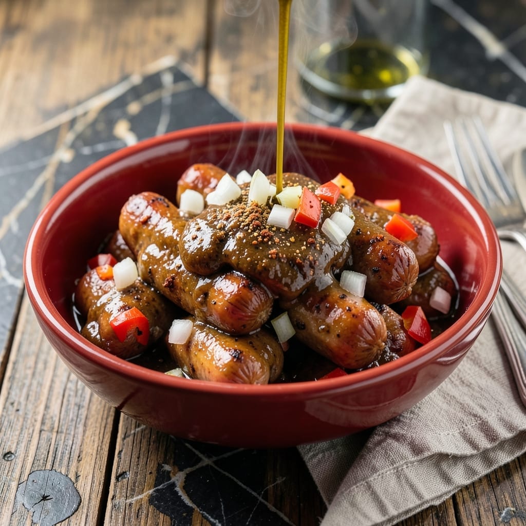 Rudy's Hot Dog Sauce Recipe: Tangy Meat-Based Topping for Classic Dogs