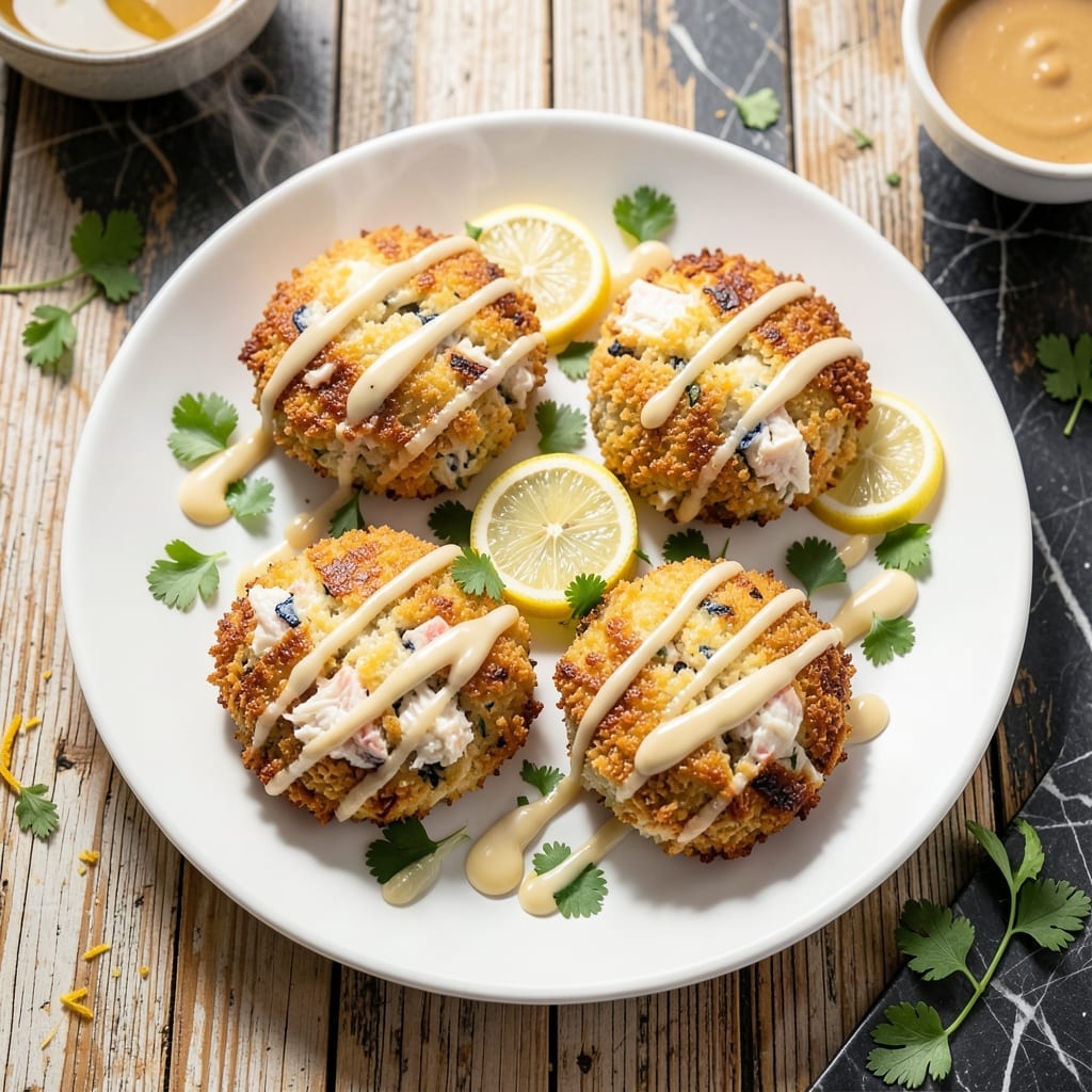 Recipe for Crab Cakes in the Oven: Crispy Golden Bites Without the Fryer Recipe for Crab Cakes in the Oven: Crispy Golden Bites Without the Fryer