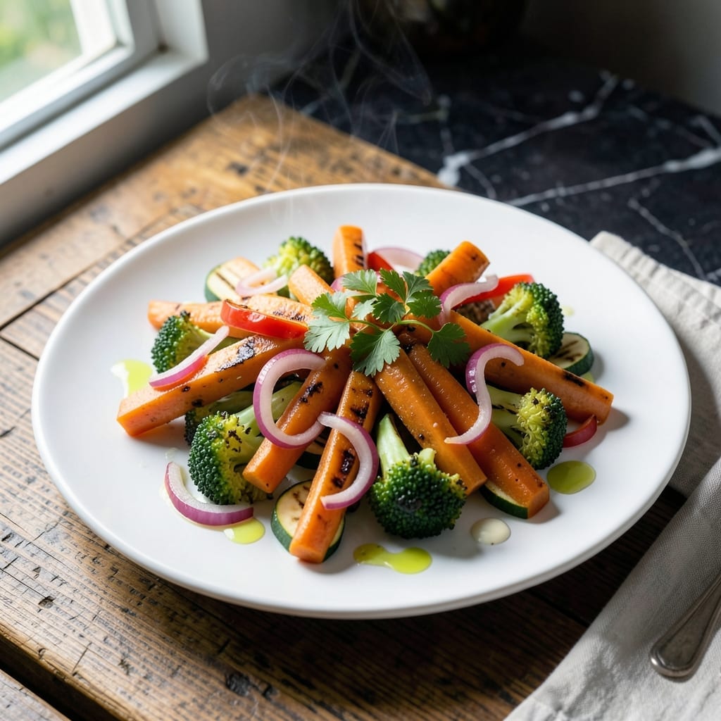 Recipe For Mixed Vegetables: Colorful Medley with Herb-Butter Finish