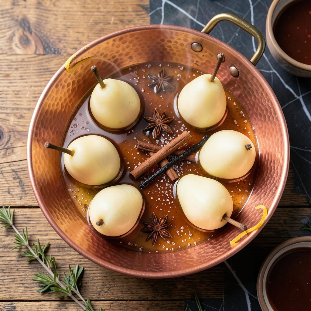 Recipe for Overripe Pears: Sweet Salvage in a Spiced Syrup Recipe for Overripe Pears: Sweet Salvage in a Spiced Syrup