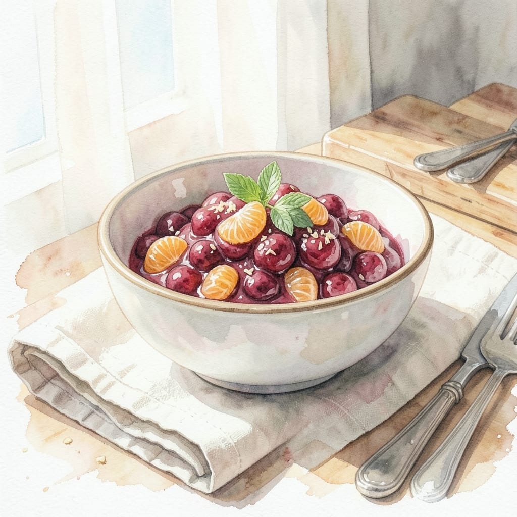 Cranberry Sauce Recipe With Mandarin Oranges: Bright Citrus-Infused Sweetness Cranberry Sauce Recipe With Mandarin Oranges: Bright Citrus-Infused Sweetness