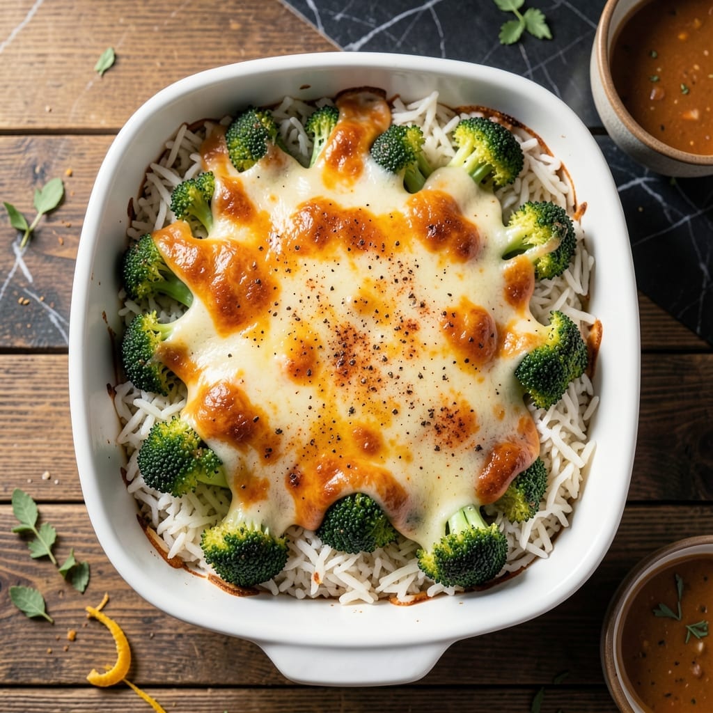 Recipe For Broccoli And Rice Casserole With Cheese