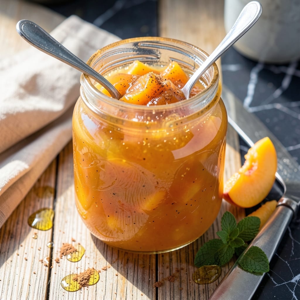 Peach Jam Recipe No Pectin: Naturally Thick and Fruity Spread Peach Jam Recipe No Pectin: Naturally Thick and Fruity Spread