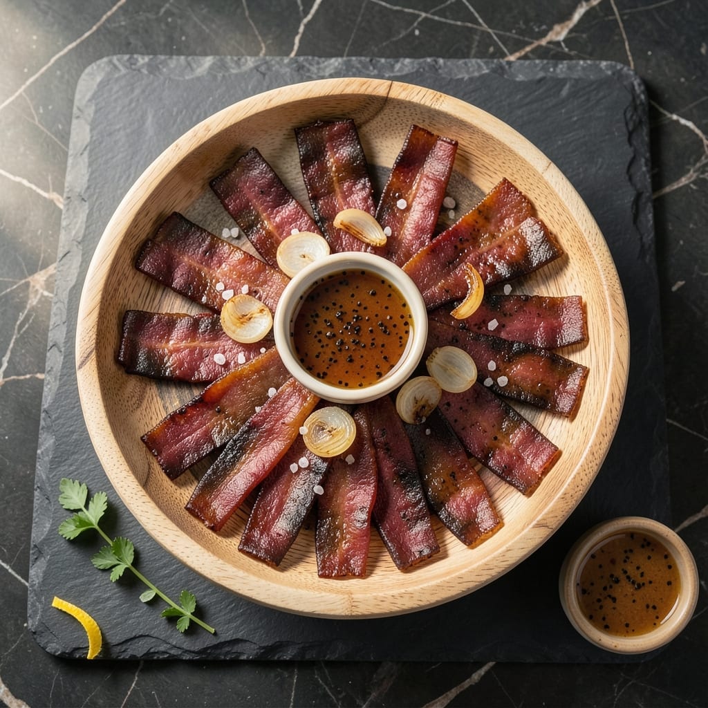 Ham Jerky Recipe: Smoky Chewy Bites for On-the-Go Snacking