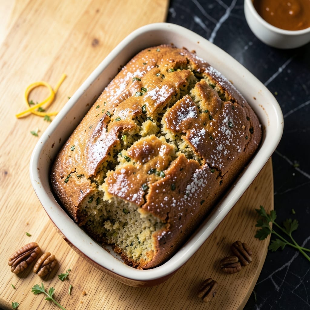 Ina Garten's Zucchini Bread Recipe: Moist Loaf With Walnut Crunch Ina Garten's Zucchini Bread Recipe: Moist Loaf With Walnut Crunch
