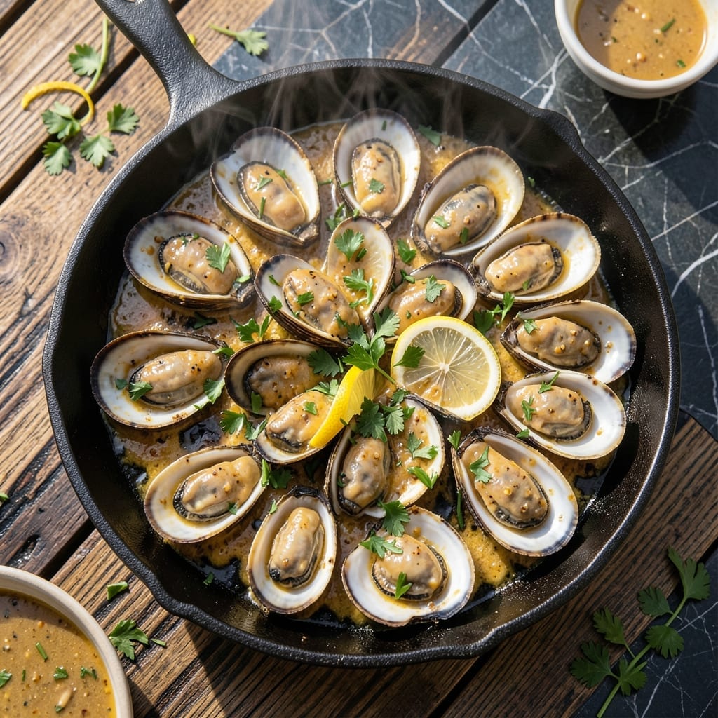 BBQ Clams Recipe Grill: Smoky Garlic Butter Infusion BBQ Clams Recipe Grill: Smoky Garlic Butter Infusion