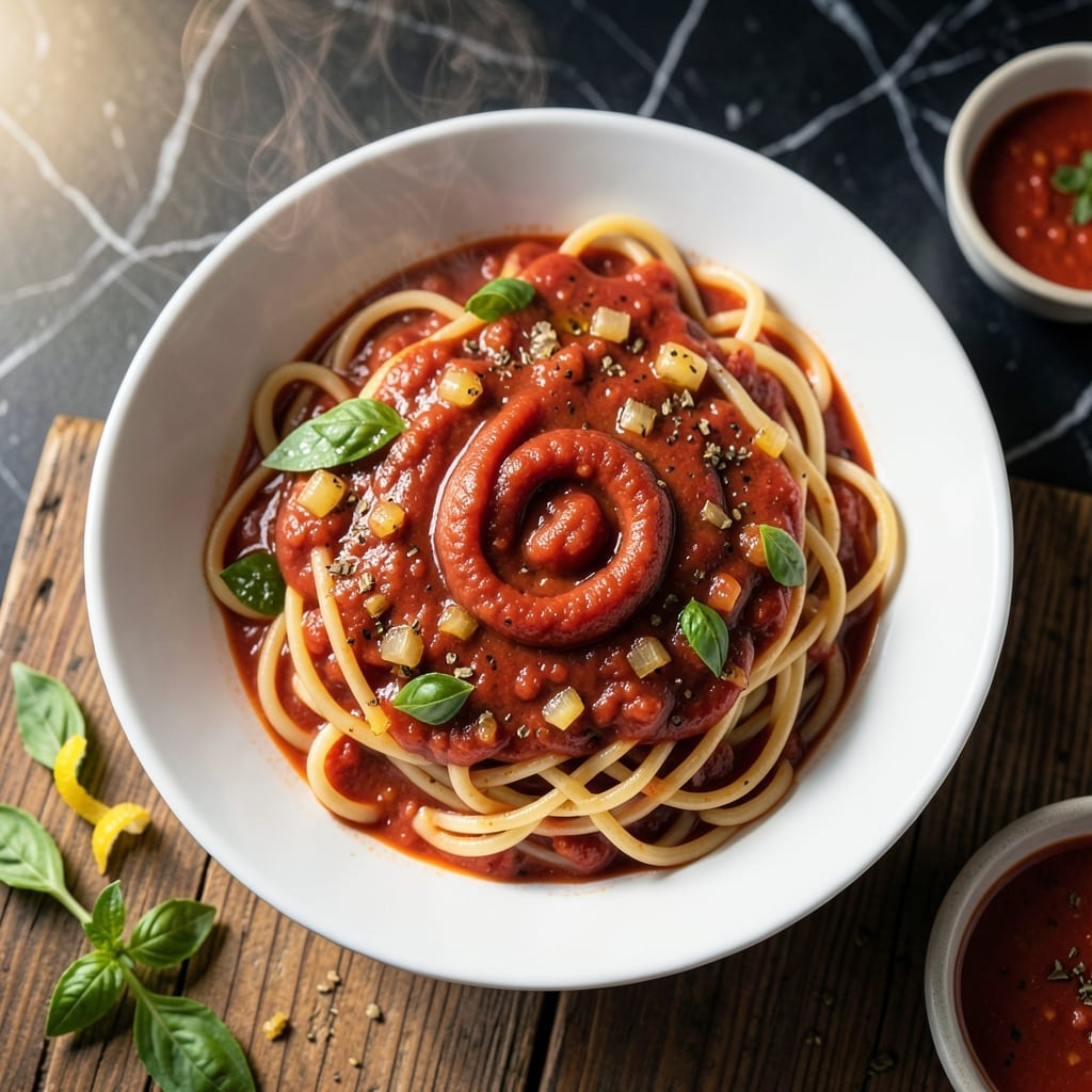 Spaghetti Sauce Recipe With Tomato Soup: Rich and Silky Homemade Blend Spaghetti Sauce Recipe With Tomato Soup: Rich and Silky Homemade Blend