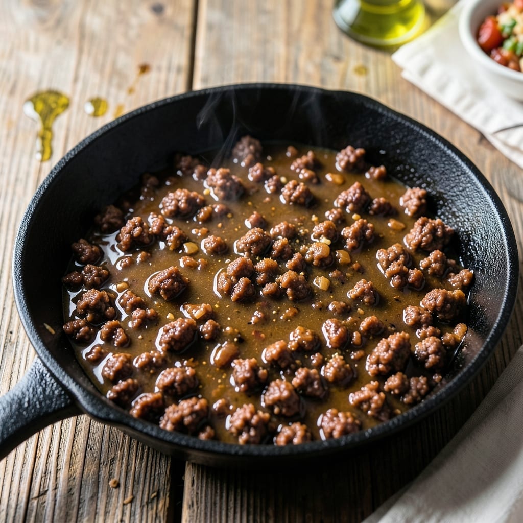 Hamburger Gravy Recipe Without Milk: Rich and Savory Dairy-Free Sauce Hamburger Gravy Recipe Without Milk: Rich and Savory Dairy-Free Sauce