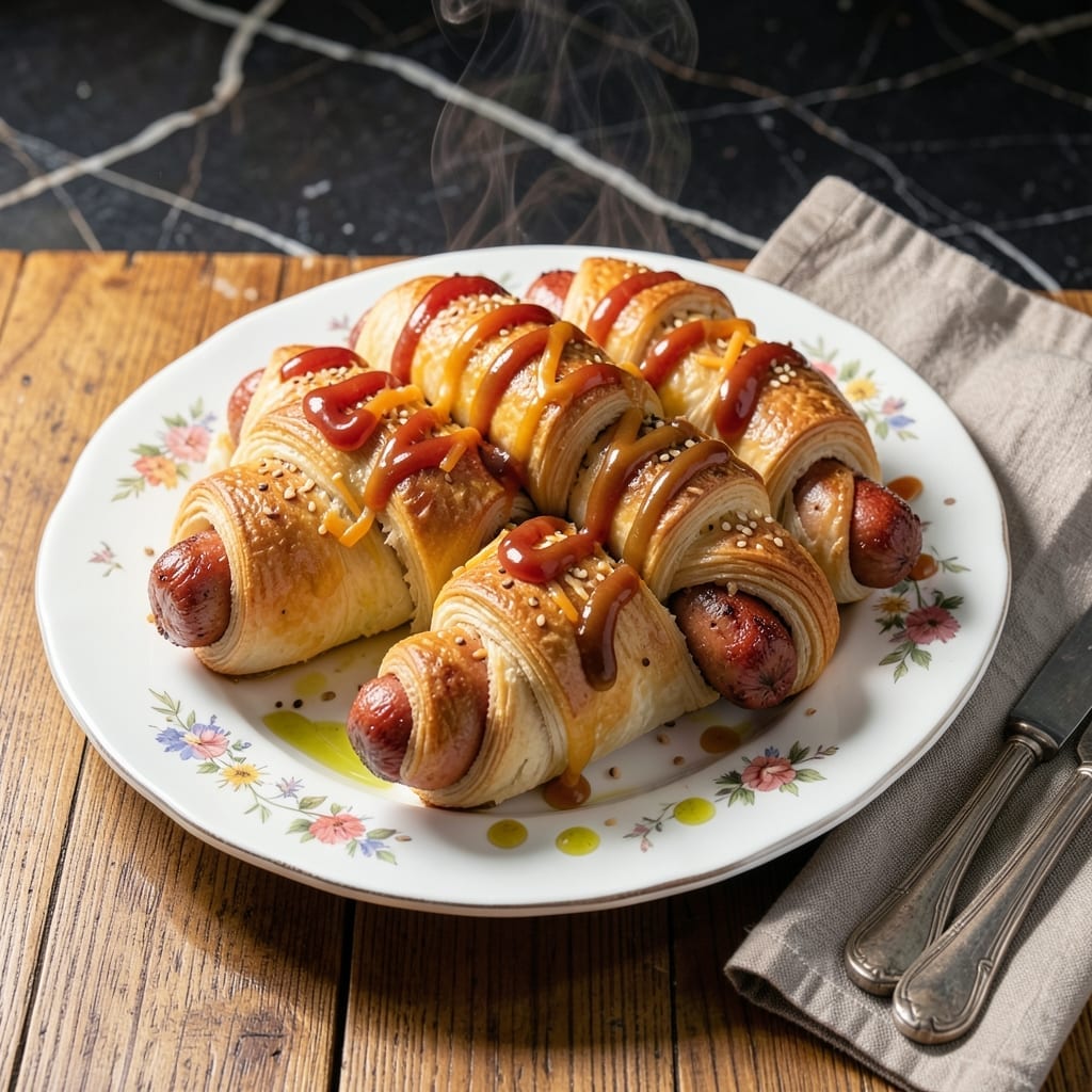 Hot Dog Crescent Roll Recipe: Flaky Golden Wrapped Bites Hot Dog Crescent Roll Recipe: Flaky Golden Wrapped Bites