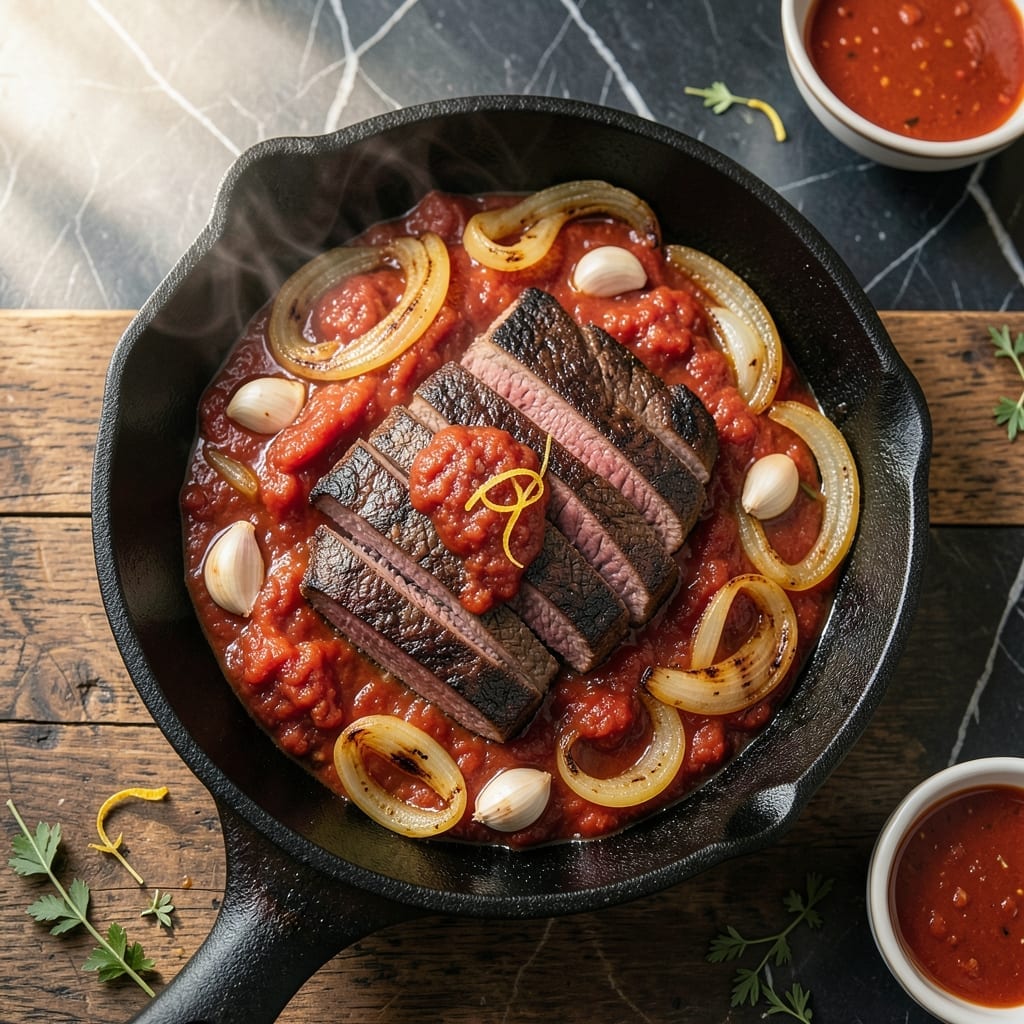 Steak Pizzaiola Recipe Everybody Loves Raymond: Italian Tomato-Sauced Skirt Steak Steak Pizzaiola Recipe Everybody Loves Raymond: Italian Tomato-Sauced Skirt Steak