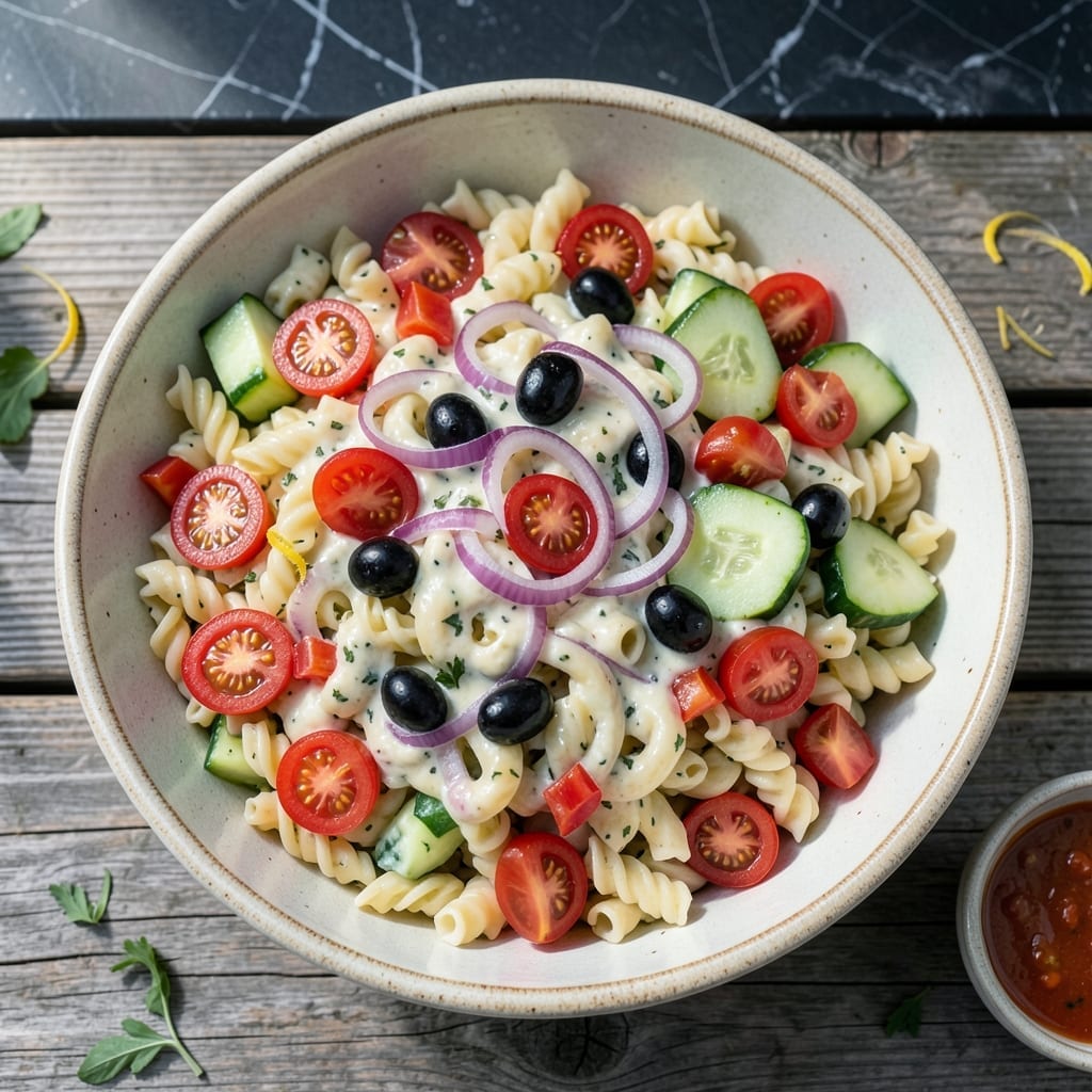 Pasta Salad Recipe for BBQ: Crowd-Pleasing Chilled Side in Minutes