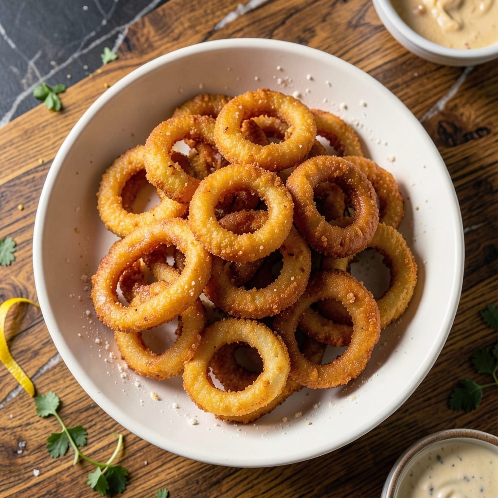 Onion Ring Recipe No Milk: Ultra Crispy Dairy-Free Batch Onion Ring Recipe No Milk: Ultra Crispy Dairy-Free Batch