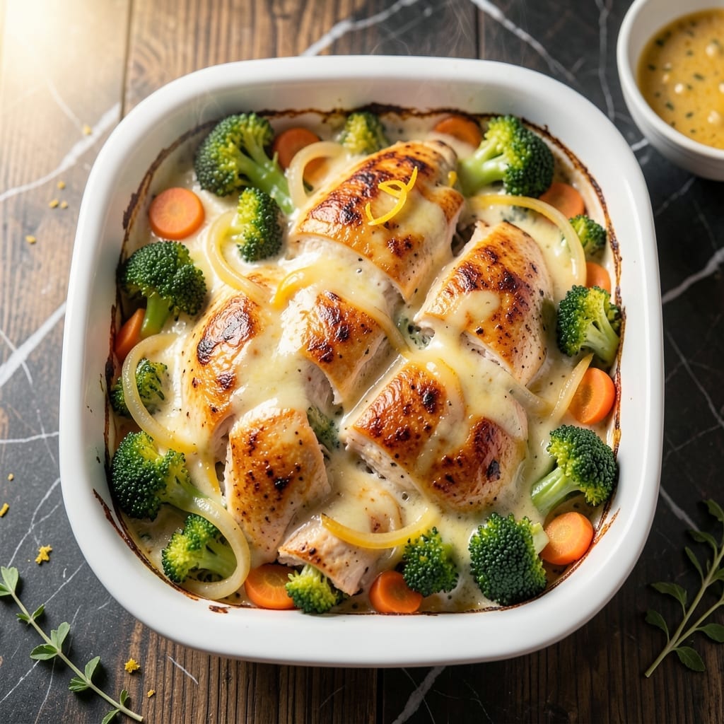 Recipe Chicken Breast Casserole: Cheesy Layers of Savory Comfort
