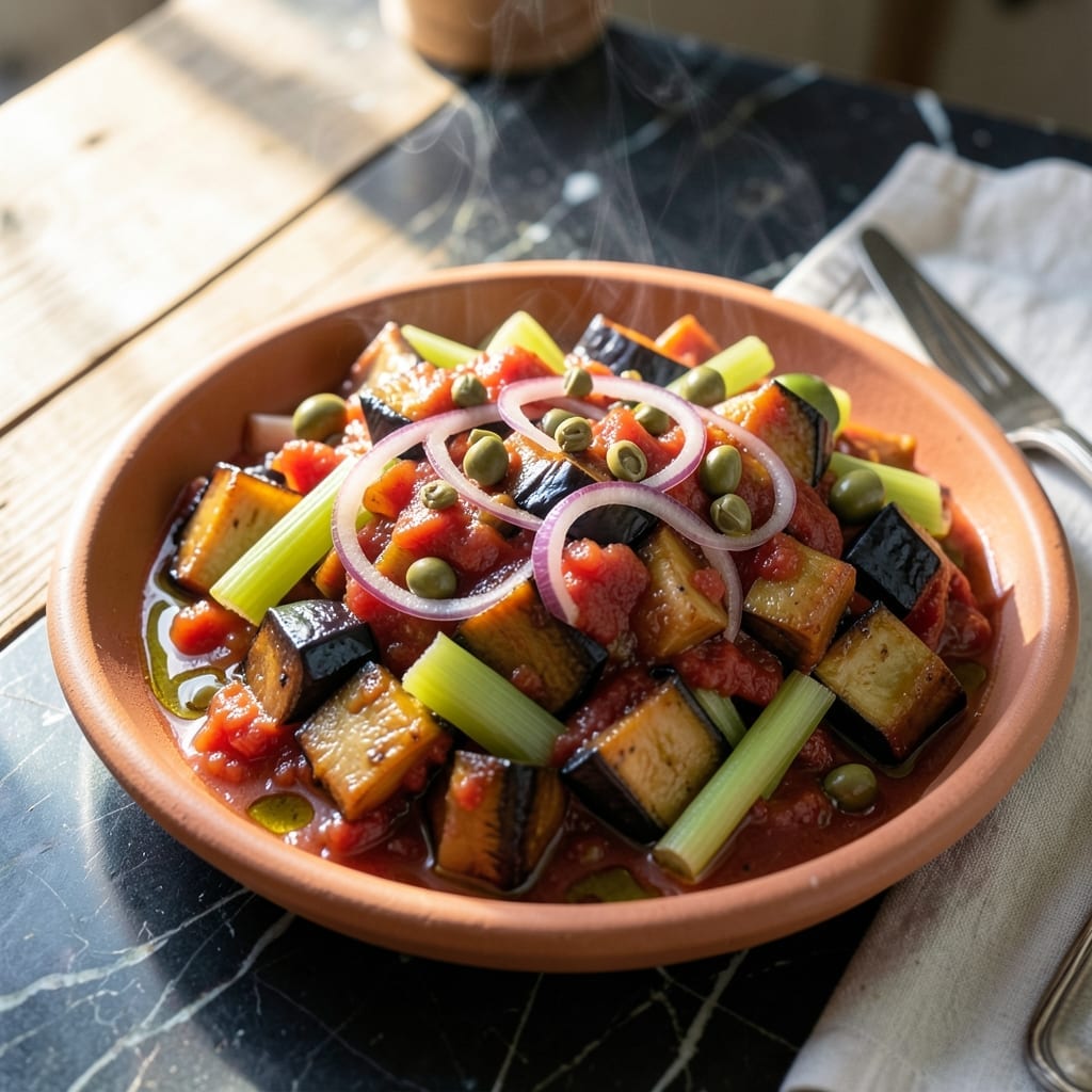Caponata Recipe Jamie Oliver: Sicilian Sweet and Sour Vegetable Delight Caponata Recipe Jamie Oliver: Sicilian Sweet and Sour Vegetable Delight