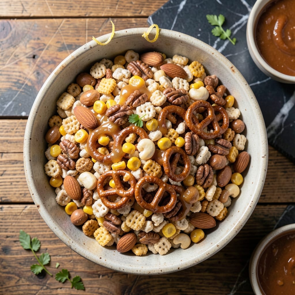 Chex Mix Recipe Bold: Savory Snack with a Spicy Kick Chex Mix Recipe Bold: Savory Snack with a Spicy Kick