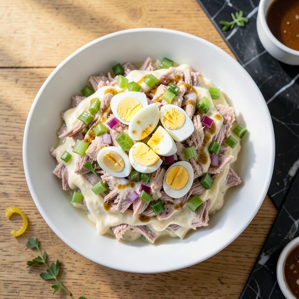 Tuna Salad Recipe With Egg: Creamy Protein-Packed Lunch in Minutes Tuna Salad Recipe With Egg: Creamy Protein-Packed Lunch in Minutes