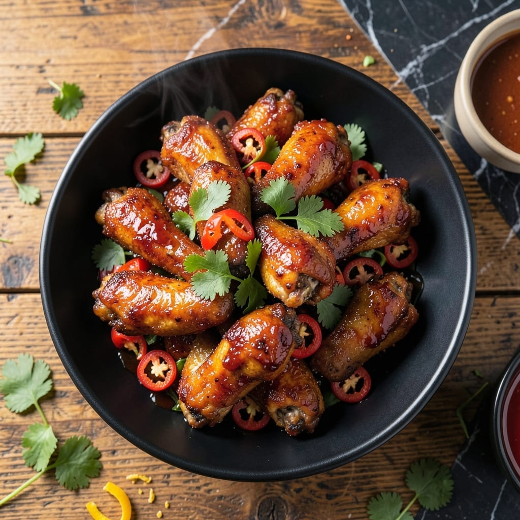 Chicken Wing Recipe Sweet And Spicy: Glazed With Sticky Heat Chicken Wing Recipe Sweet And Spicy: Glazed With Sticky Heat