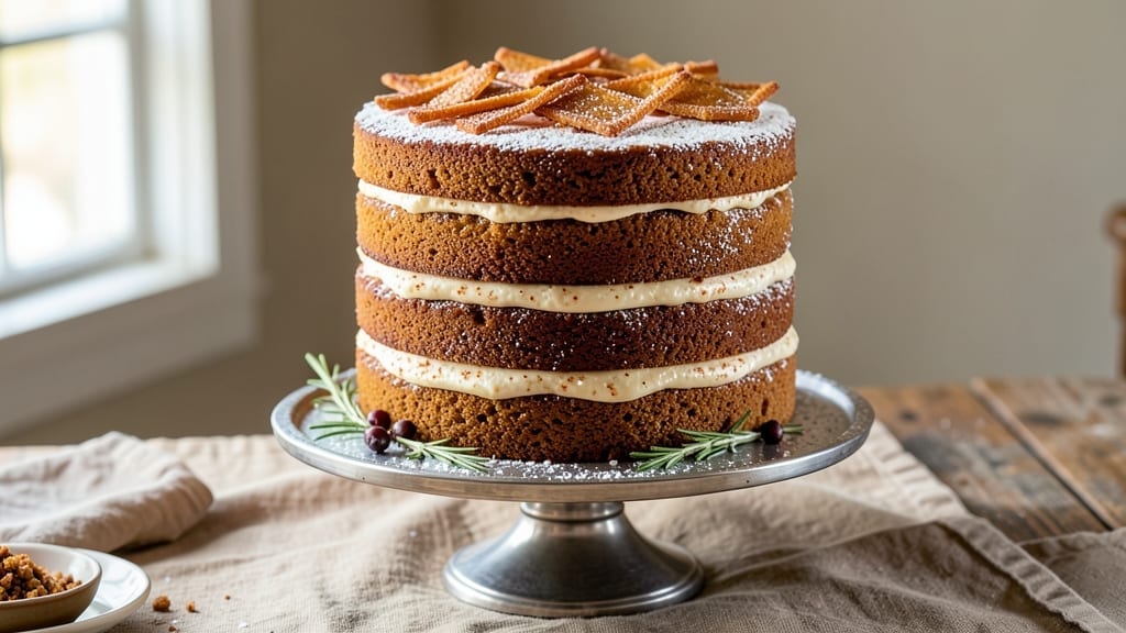 3 Layer Spice Cake Recipe: Velvety Layers with Warm Cinnamon-Kissed Frosting