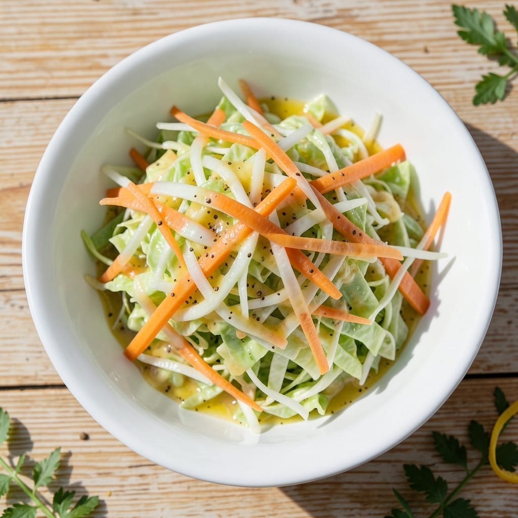 Jim 'N Nick's Coleslaw Recipe: Tangy Vinegar-Slaw With Signature Crunch Jim 'N Nick's Coleslaw Recipe: Tangy Vinegar-Slaw With Signature Crunch