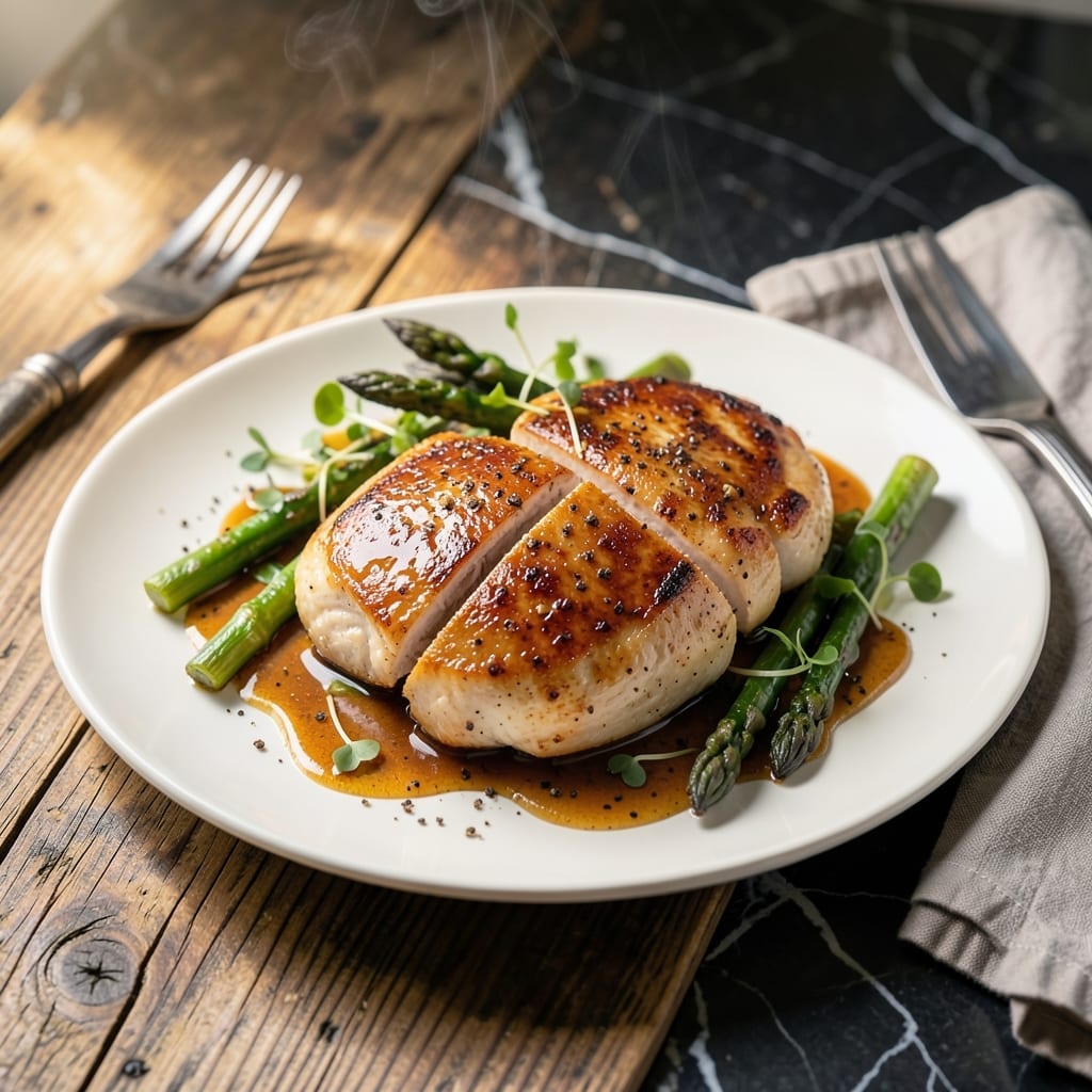 Chicken Breast Recipe With Sauce: Pan-Seared With Velvety Finish