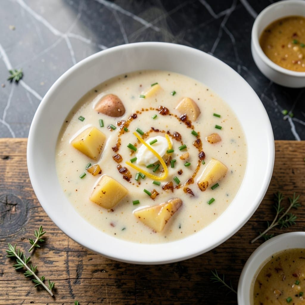 Potato Soup Recipe Without Heavy Cream: Velvety Texture Using Dairy Substitutes