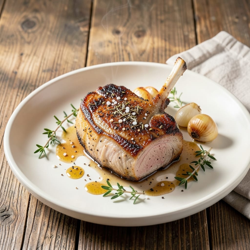 Pork Chop Recipe for One Person: Single-Serve Seared and Juicy