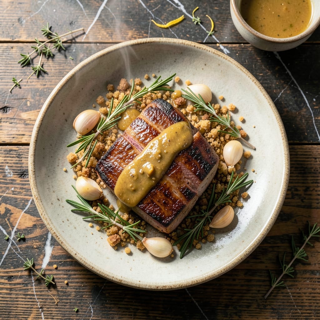 French Pork Tenderloin Recipe: Herb-Crusted Elegance for Dinner Parties