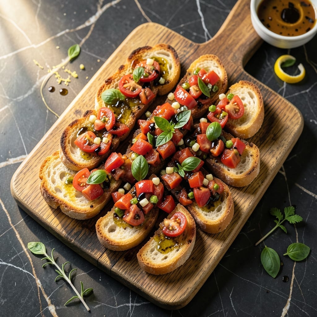 Bruschetta Recipe With Canned Tomatoes: Pantry-Friendly Italian Elegance Bruschetta Recipe With Canned Tomatoes: Pantry-Friendly Italian Elegance
