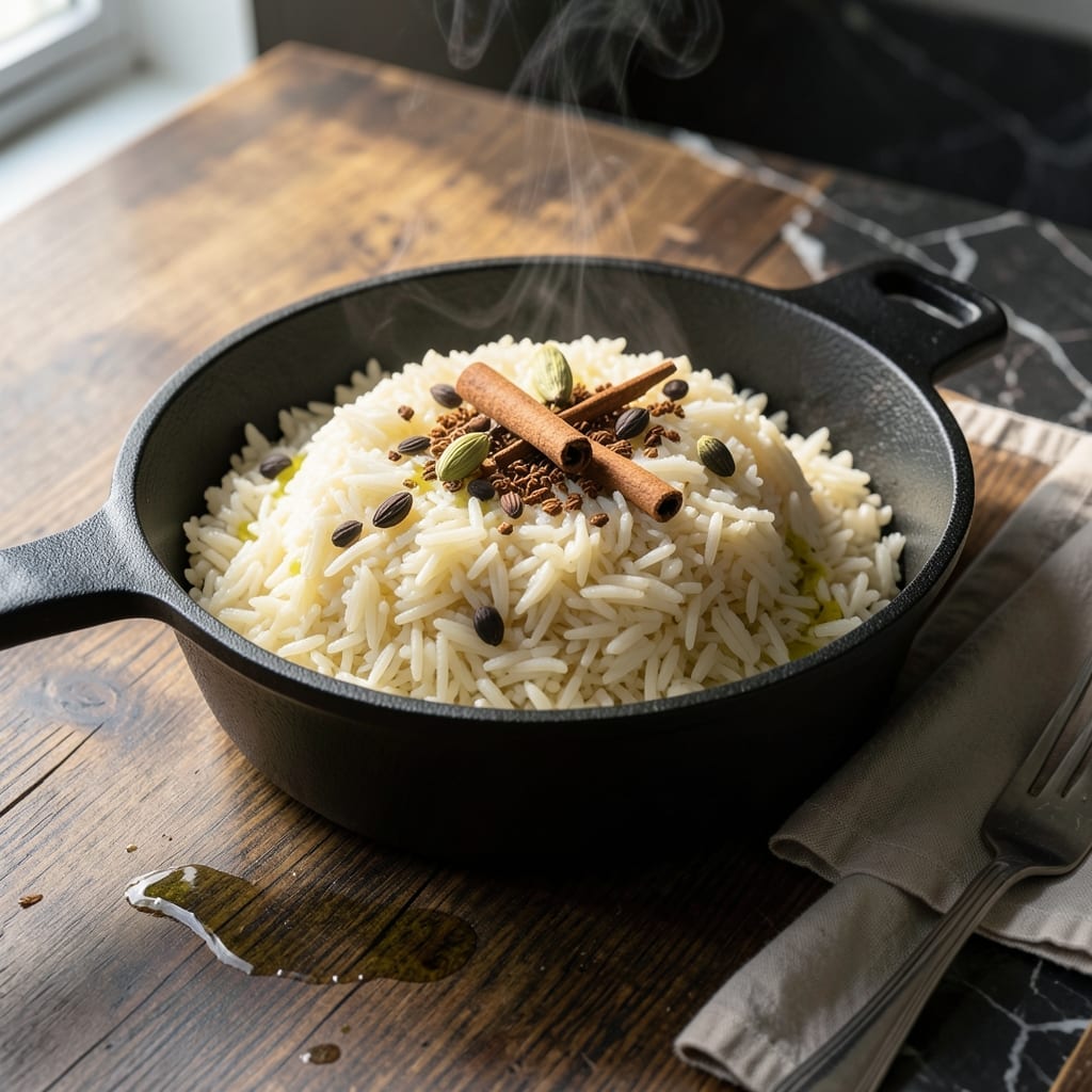 Savory Rice Recipe: Fragrant Grains with Toasted Spice Depth