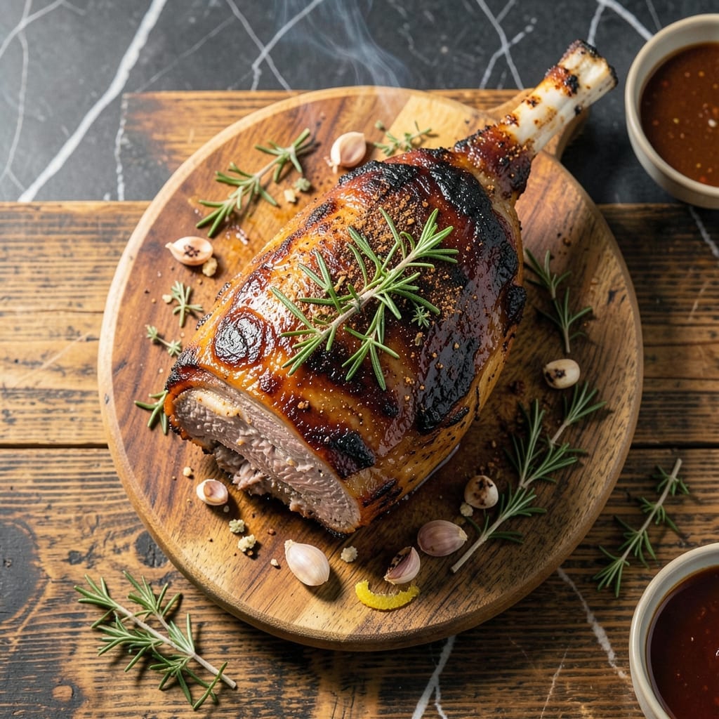 BBQ Lamb Leg Recipe Smoked: Slow-Roasted Smoky Tenderness BBQ Lamb Leg Recipe Smoked: Slow-Roasted Smoky Tenderness