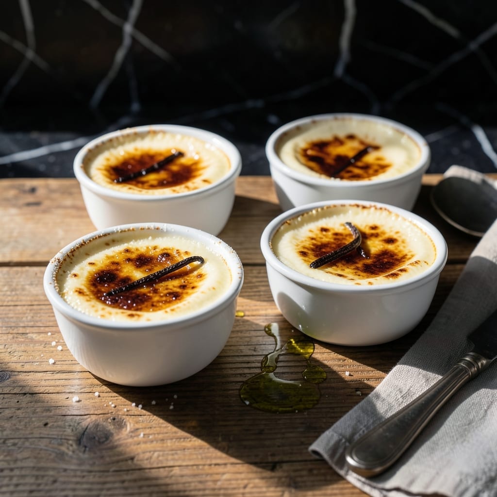 Creme Brulee Recipe No Heavy Cream: Silky Custard With Caramelized Topping Creme Brulee Recipe No Heavy Cream: Silky Custard With Caramelized Topping