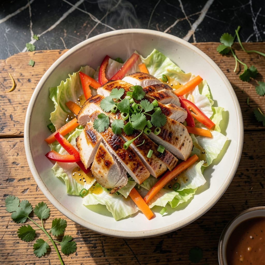 Chicken Salad Recipe Asian: Wok-Tossed Crunch With Sesame Zing
