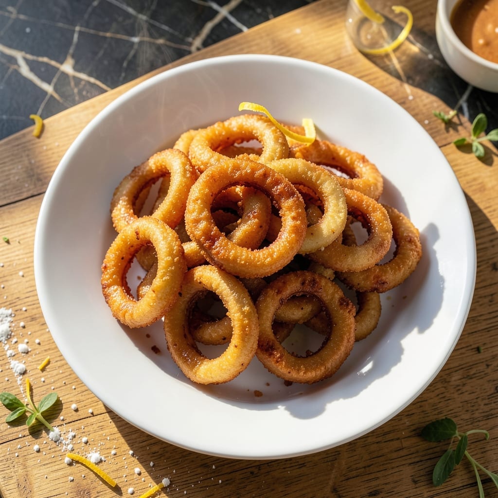 Onion Rings Recipe: Ultra-Crispy Beer-Battered Delight Onion Rings Recipe: Ultra-Crispy Beer-Battered Delight