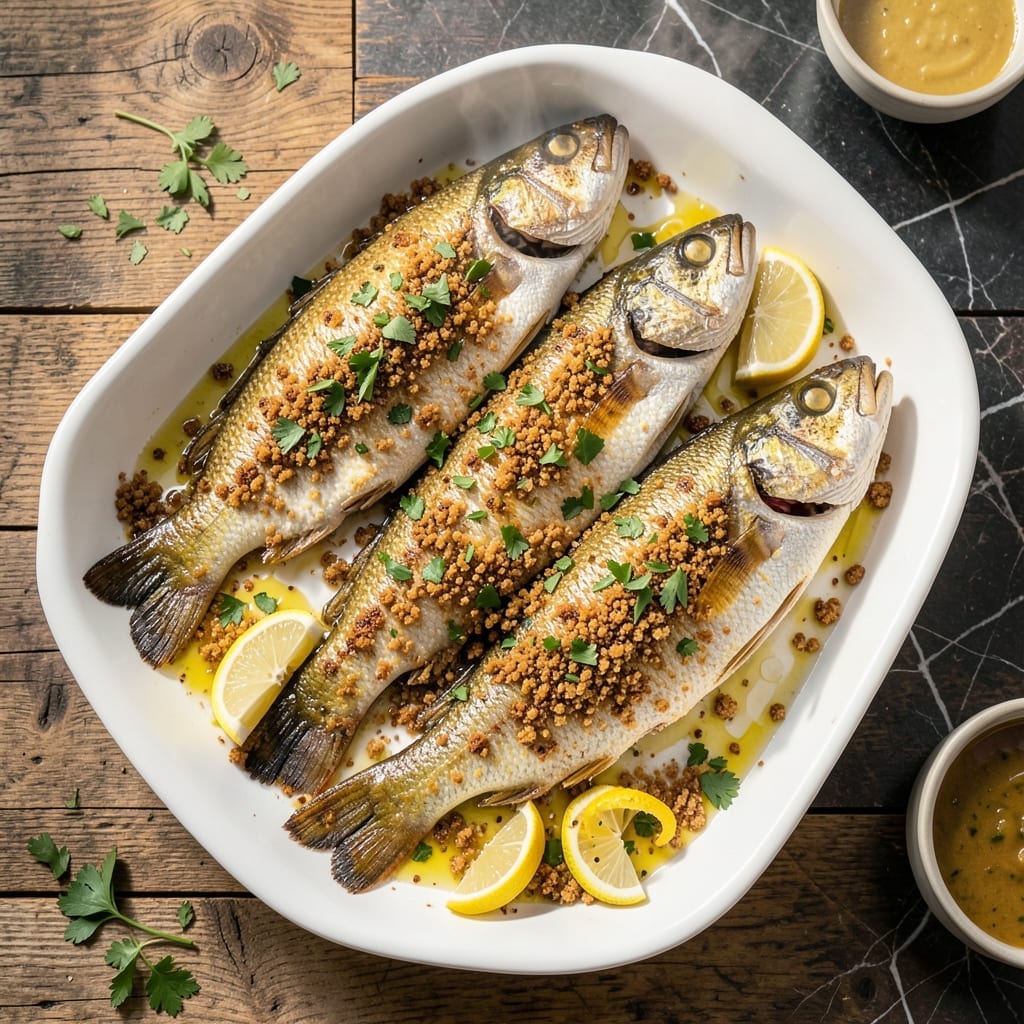 Pompano Recipe Baked: Buttery Flakes With Lemon-Kissed Crust Pompano Recipe Baked: Buttery Flakes With Lemon-Kissed Crust