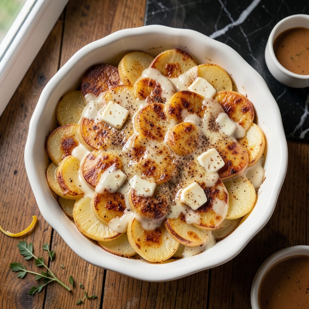 Recipe For Scalloped Potatoes For Two: Creamy Layers in a Small Batch Recipe For Scalloped Potatoes For Two: Creamy Layers in a Small Batch